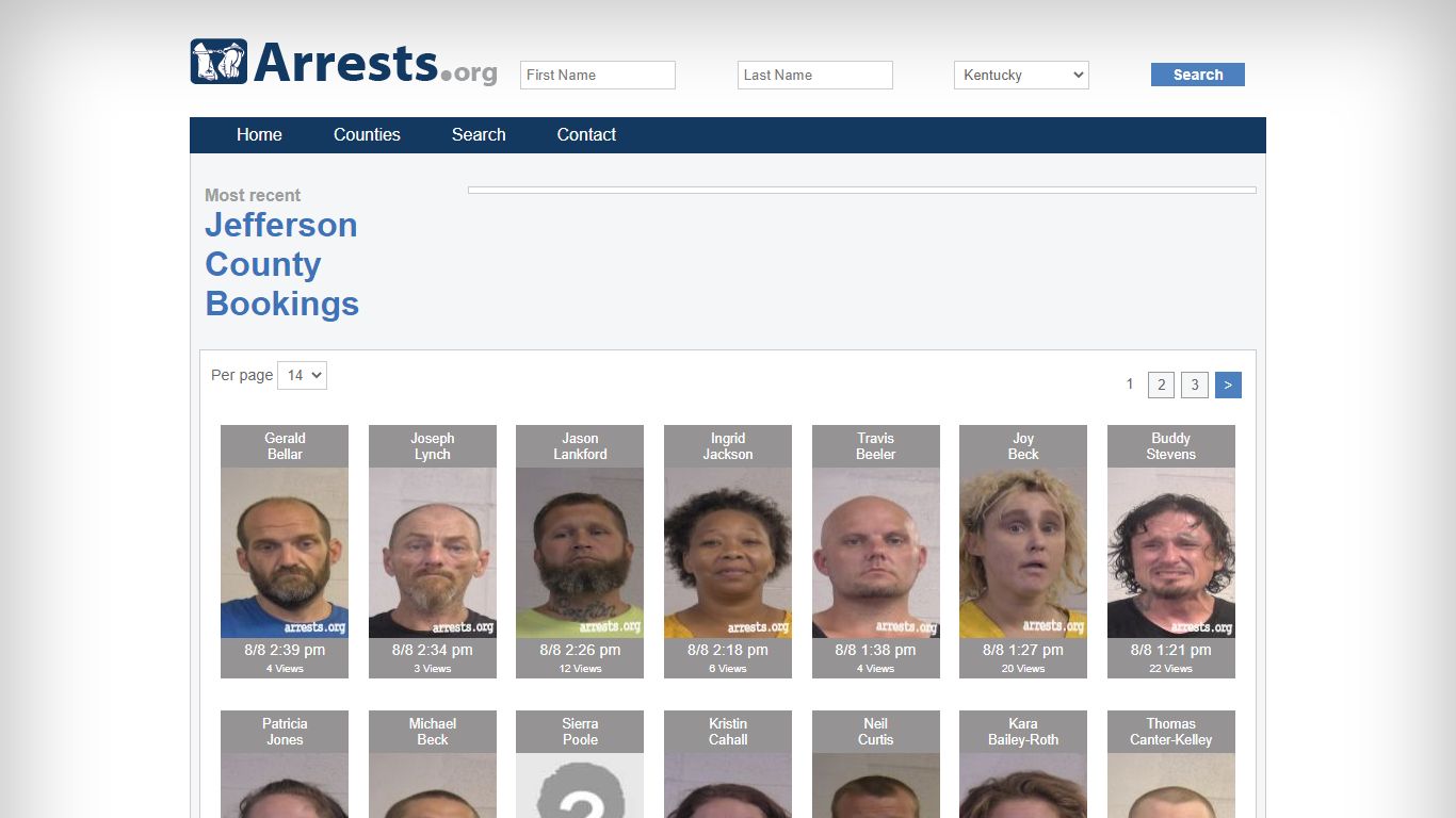 Jefferson County Arrests and Inmate Search